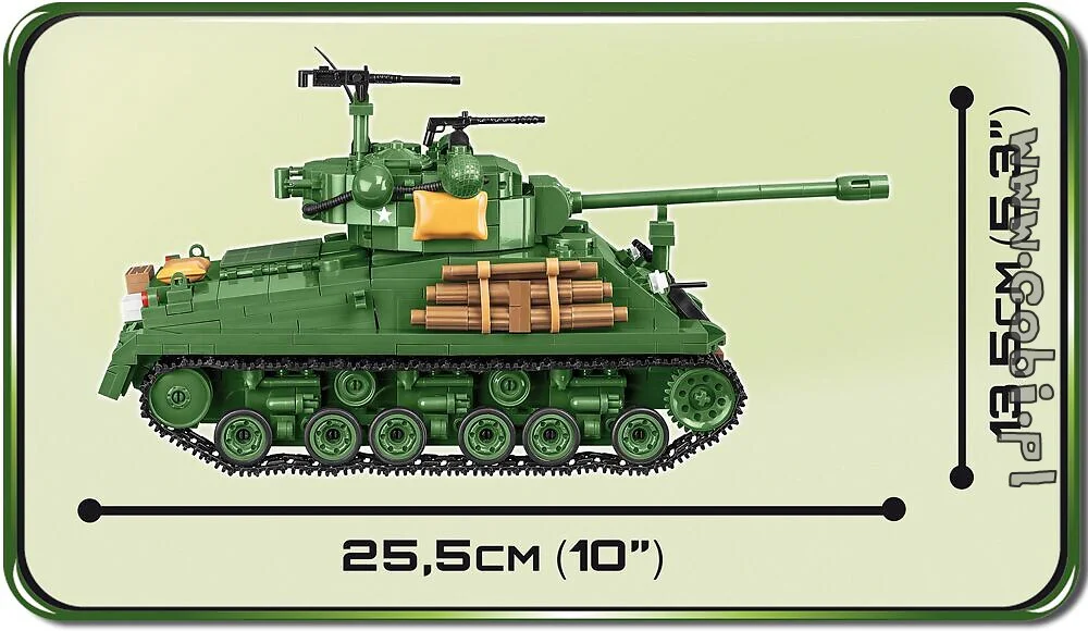 M4A3E8 SHERMAN TANK COBI 2533 image 7