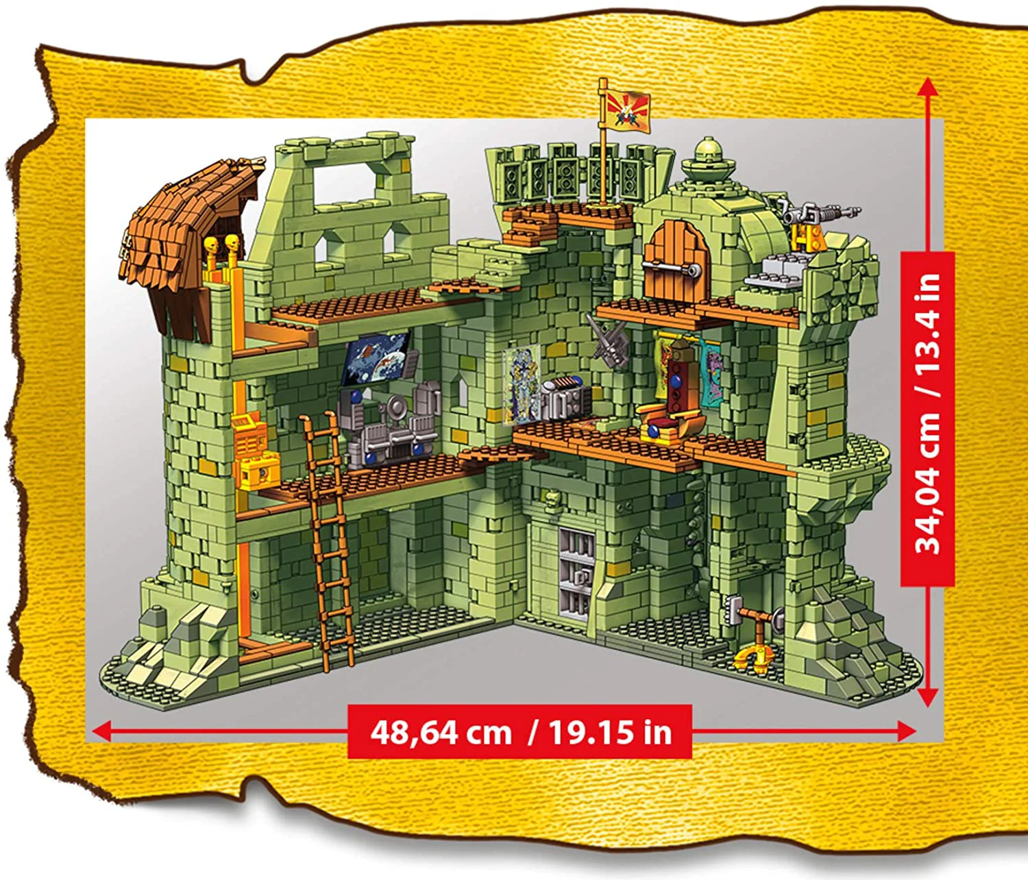 Sichmann, the giant of the universe: Skull King's Castle 美家宝/美高 MegaBloks GGJ67 image 8