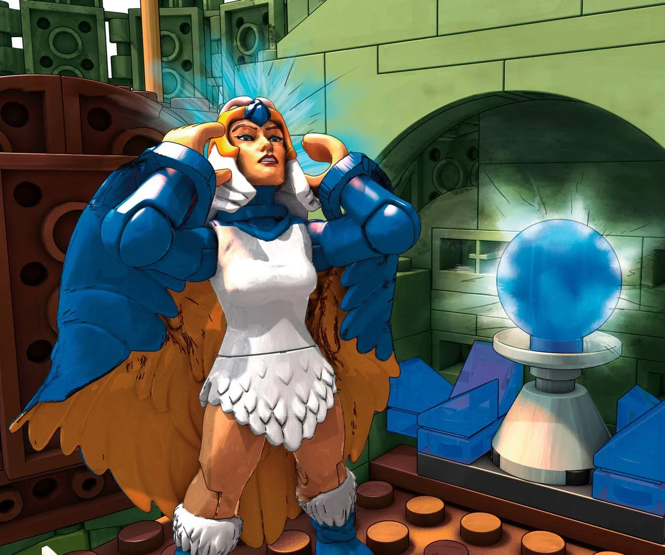Sichmann, the giant of the universe: Skull King's Castle 美家宝/美高 MegaBloks GGJ67 image 11