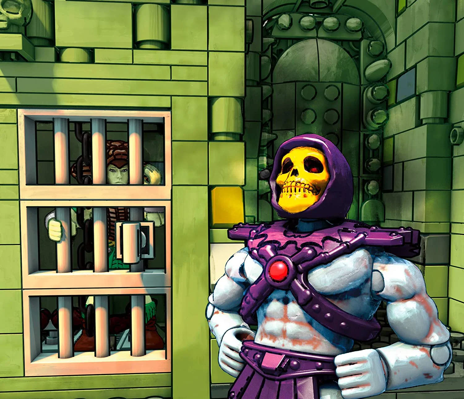 Sichmann, the giant of the universe: Skull King's Castle 美家宝/美高 MegaBloks GGJ67 image 12