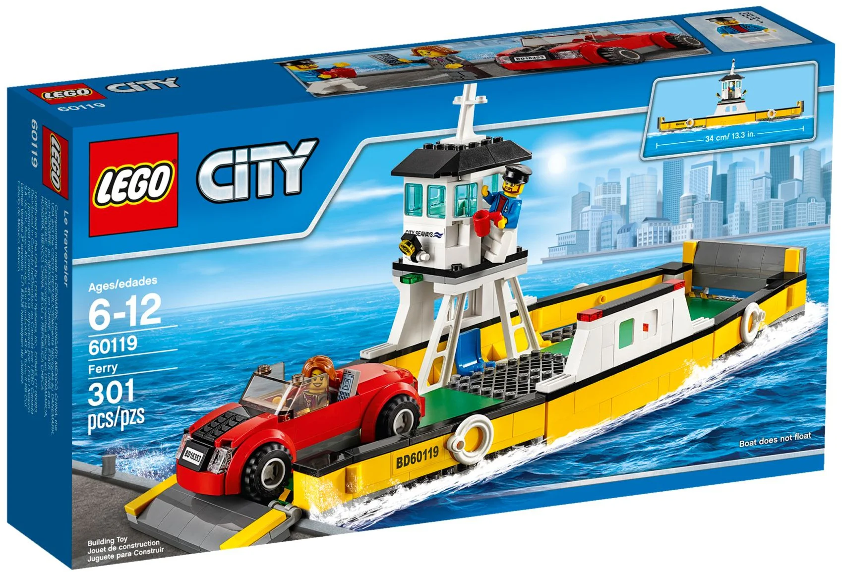 Ferryboat (or Ferry) 乐高 LEGO 60119 image 1