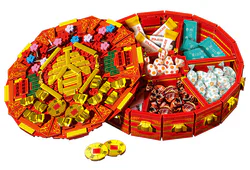 Large New Year's Candy Box