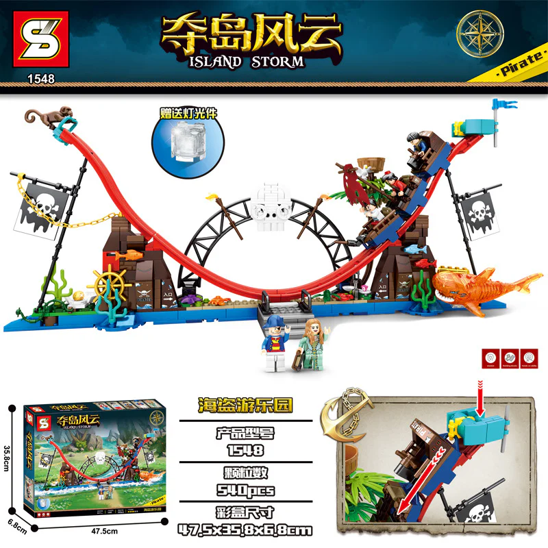 The Island's Winds: Pirate Parade 1548