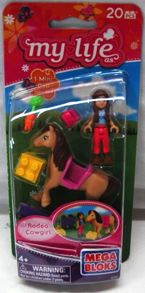 A competitive cowboy 美家宝/美高 MegaBloks 82701