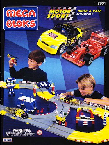Racing track 美家宝/美高 MegaBloks 9801