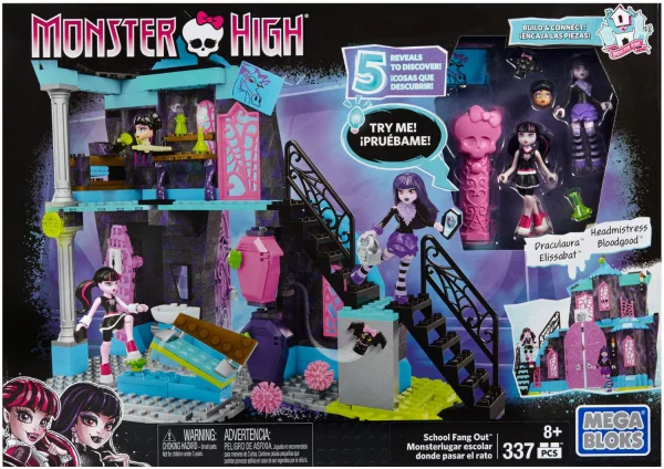 Monster High School: Fang Out School 美家宝/美高 MegaBloks DPK34