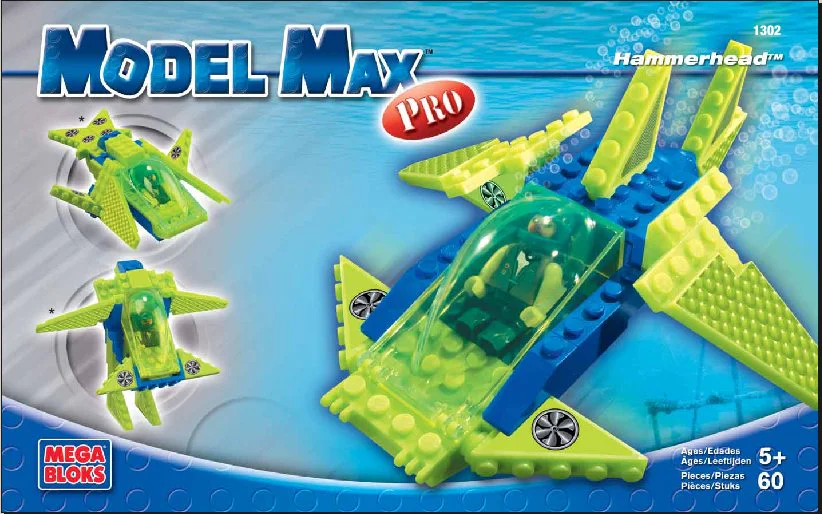 Hammerhead Shark 美家宝/美高 MegaBloks 1302