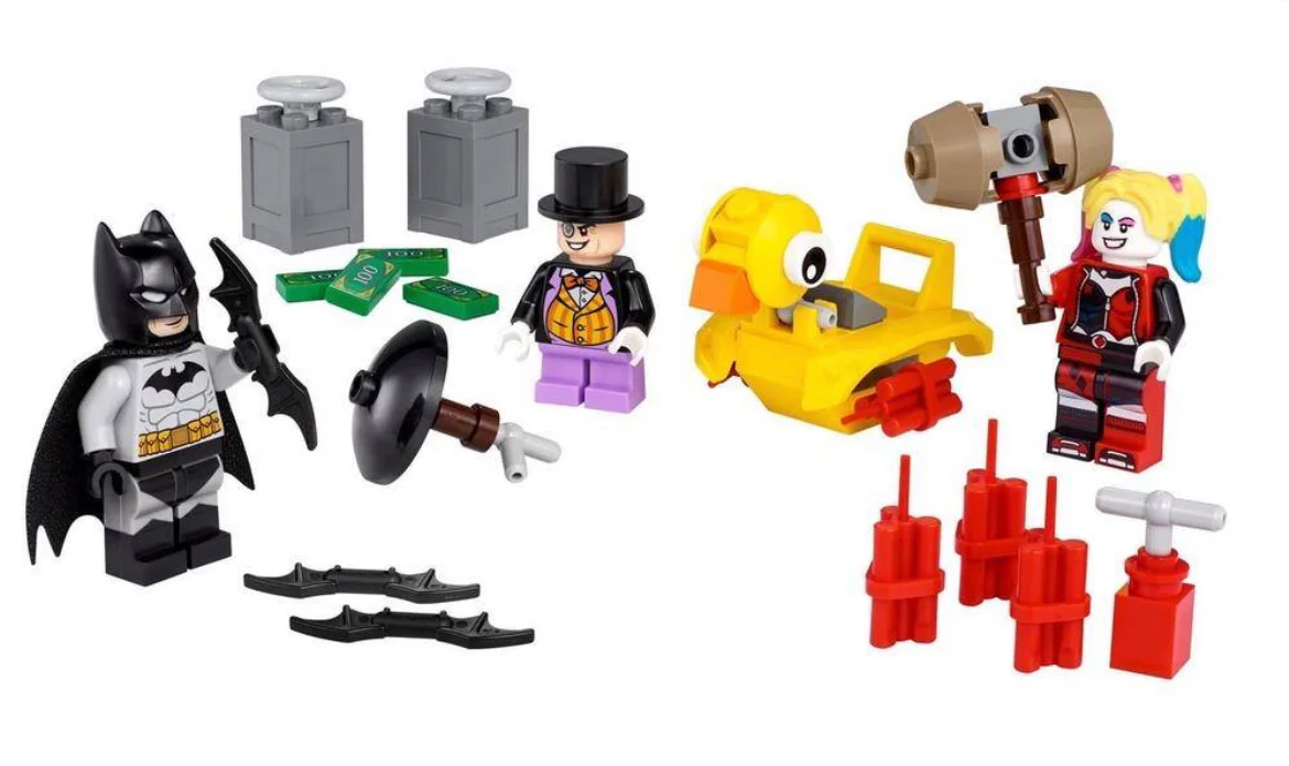 Batman, Harry Quinn, Penguin Man LEGO 40453