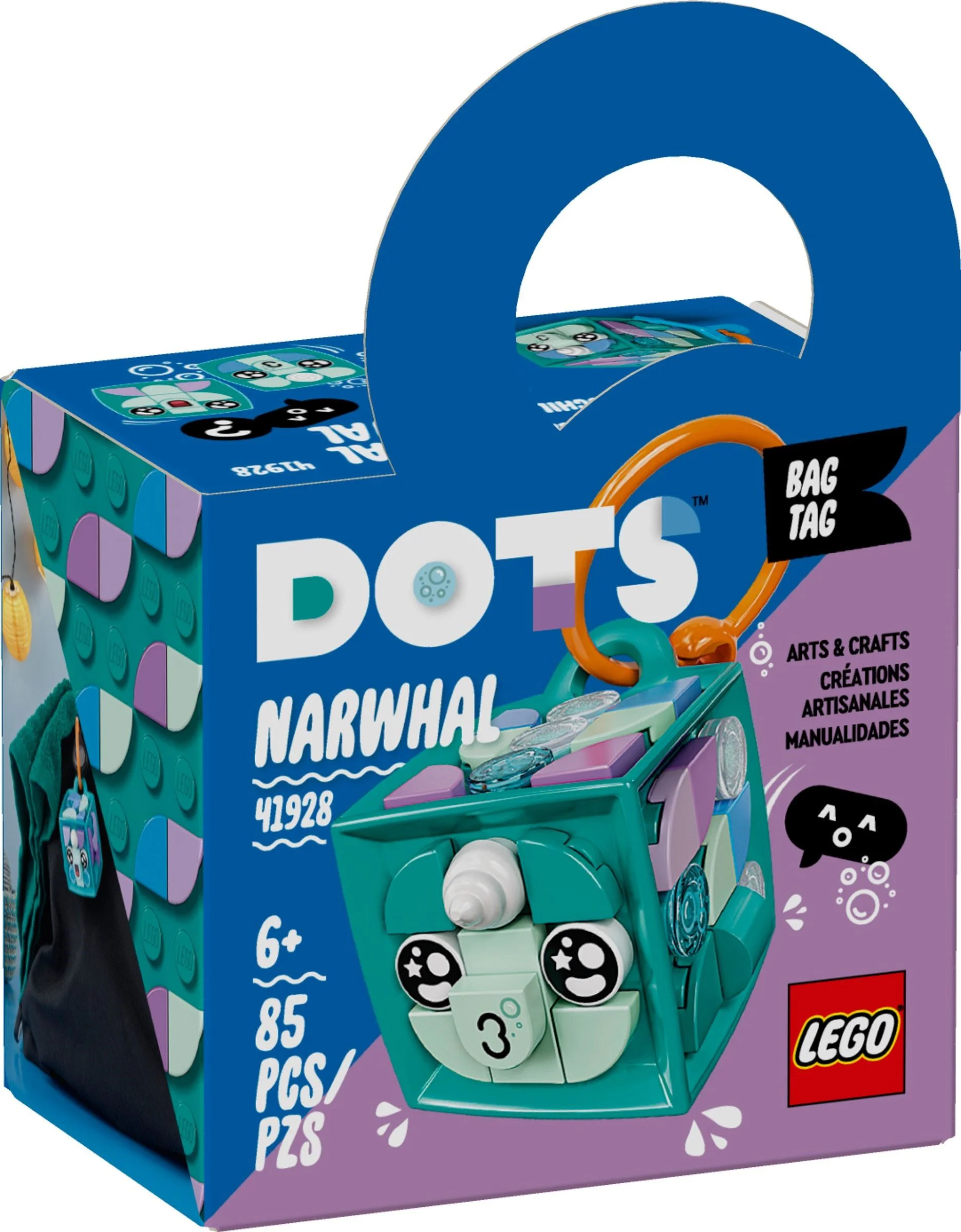 DOTS: UNICORN WHALE HANGERS 乐高 LEGO 41928 image 1