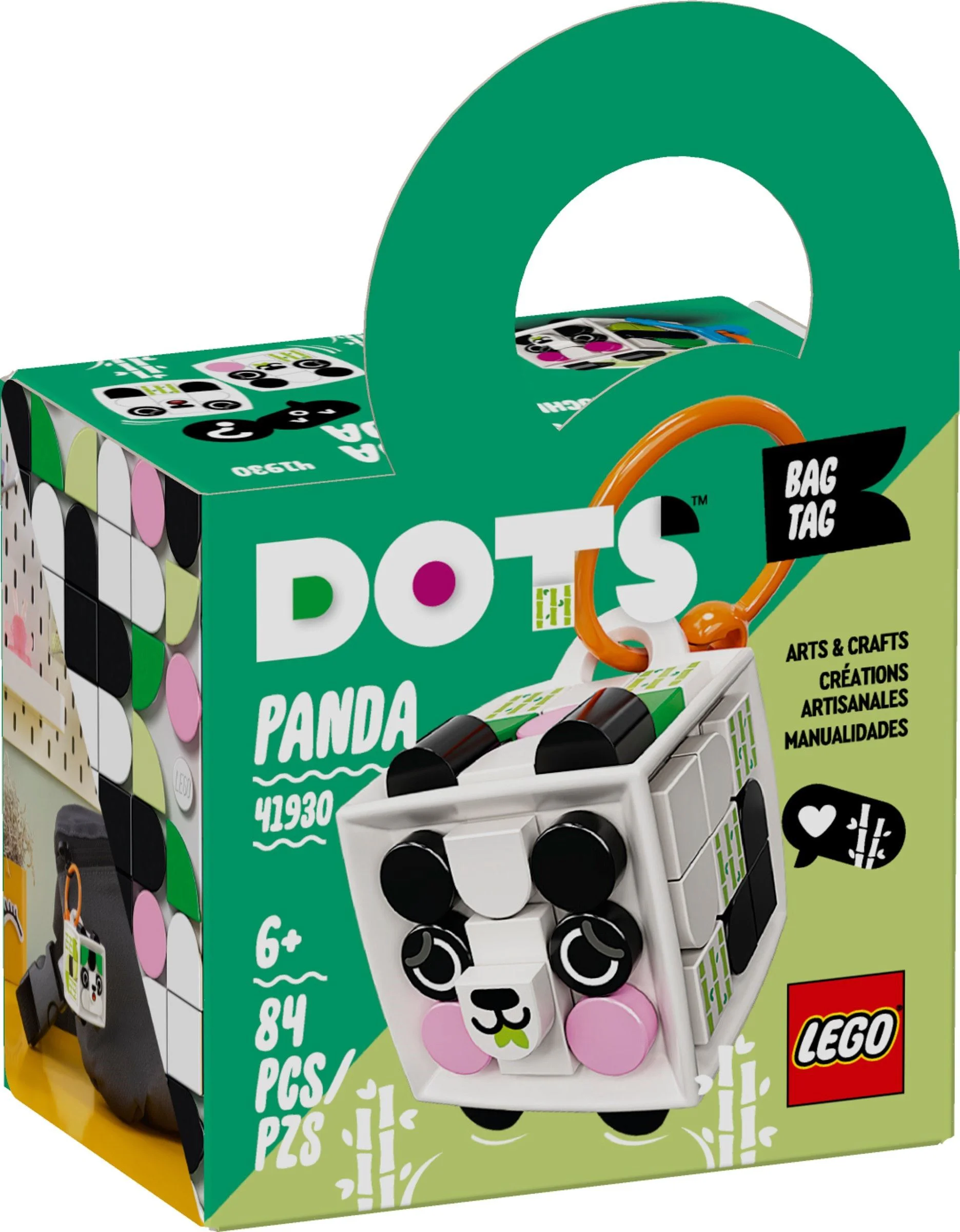 DOTS: BIG PANDA HANGER 乐高 LEGO 41930 image 2