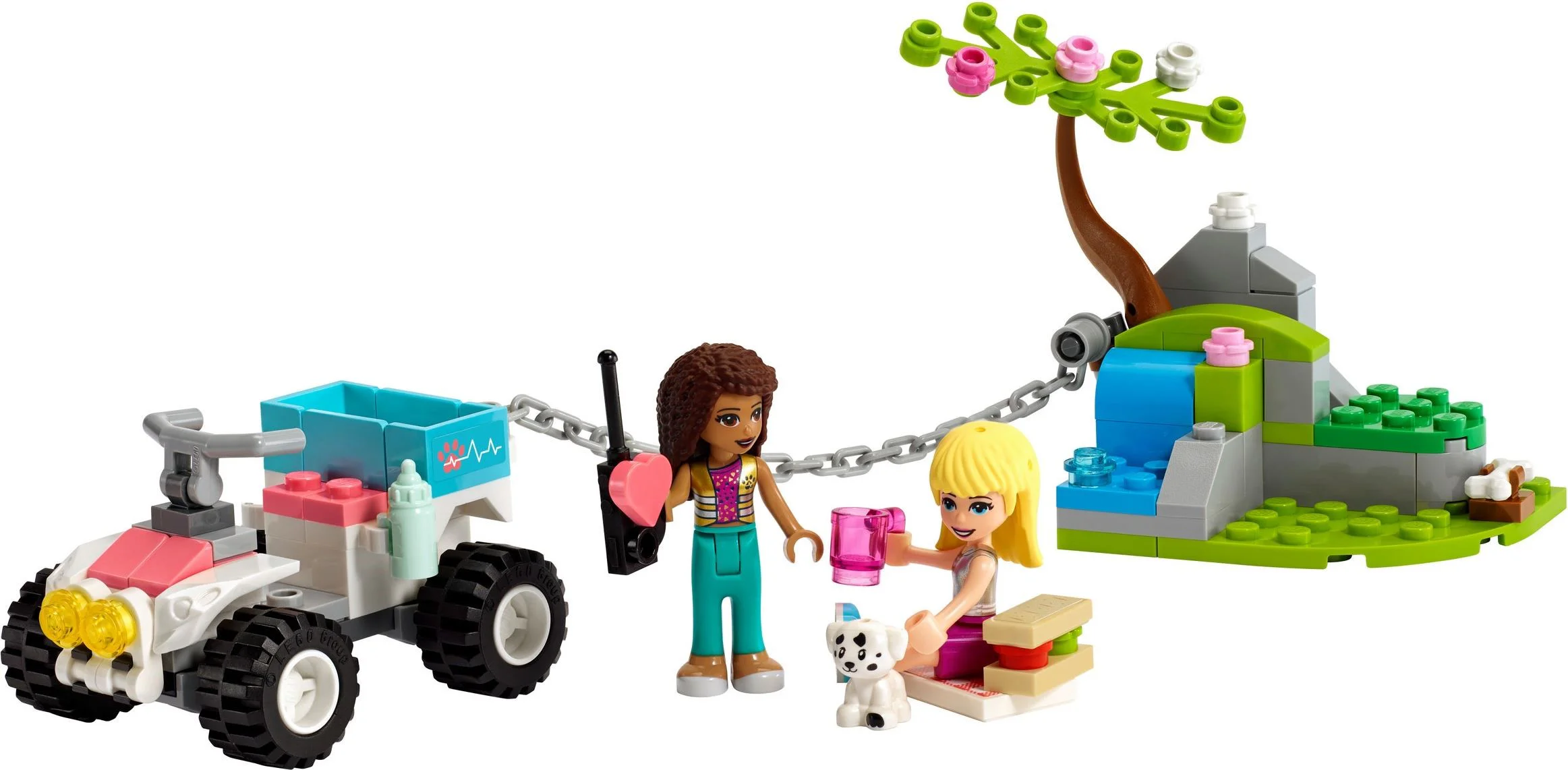 Good friend: Pet clinic rescue Land Cruiser 乐高 LEGO 41442