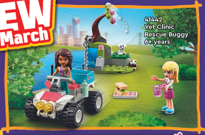 Good friend: Pet clinic rescue Land Cruiser 乐高 LEGO 41442 image 1