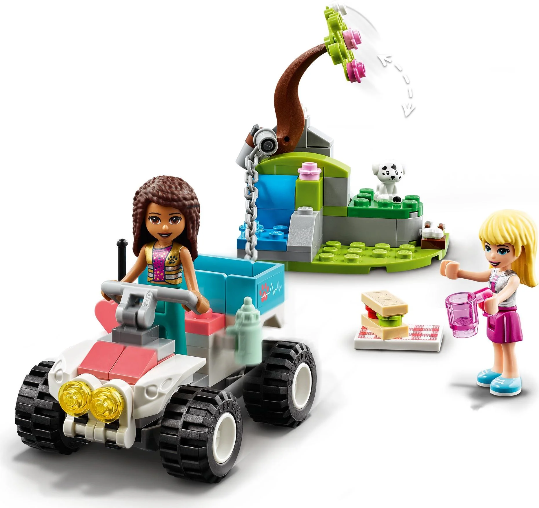 Good friend: Pet clinic rescue Land Cruiser 乐高 LEGO 41442 image 4