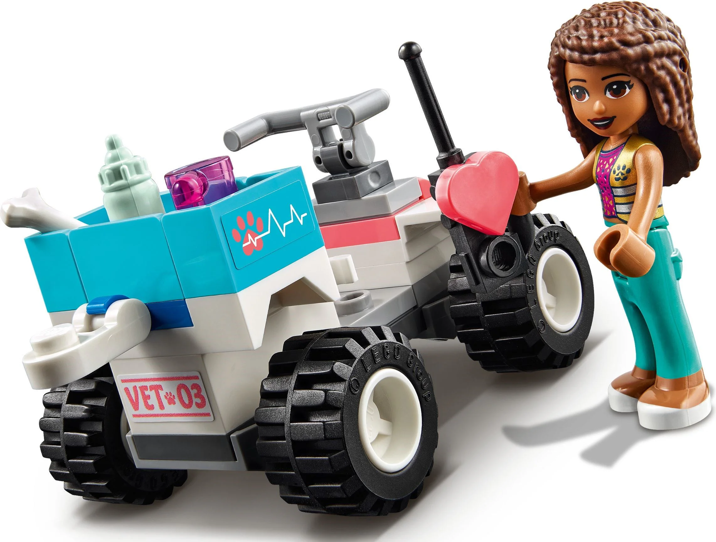 Good friend: Pet clinic rescue Land Cruiser 乐高 LEGO 41442 image 7