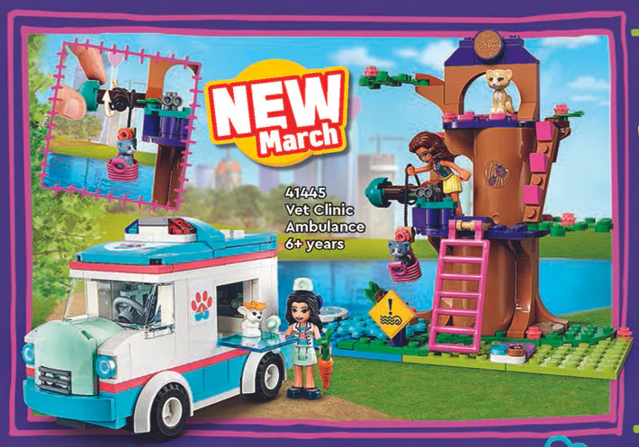 Good friend: Pet clinic ambulance 乐高 LEGO 41445 image 1