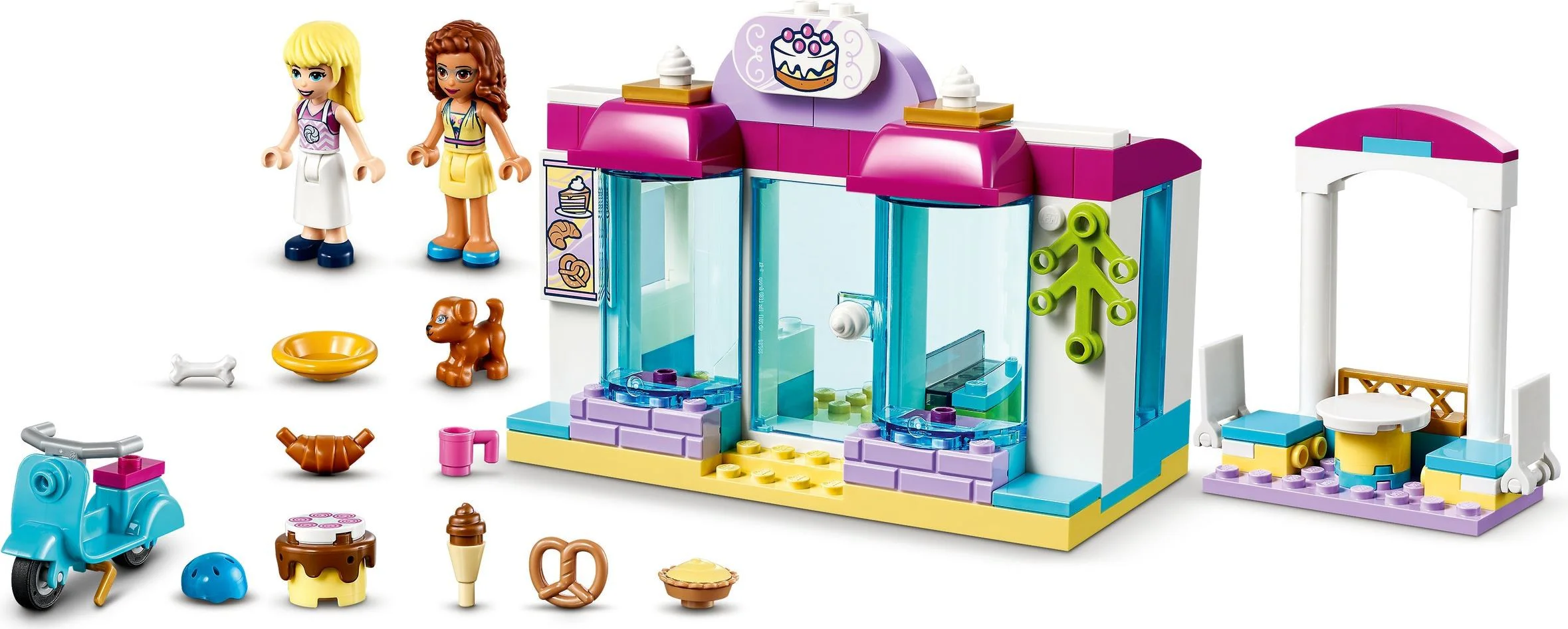 Good friend: Heart Lake bakery 乐高 LEGO 41440 image 7