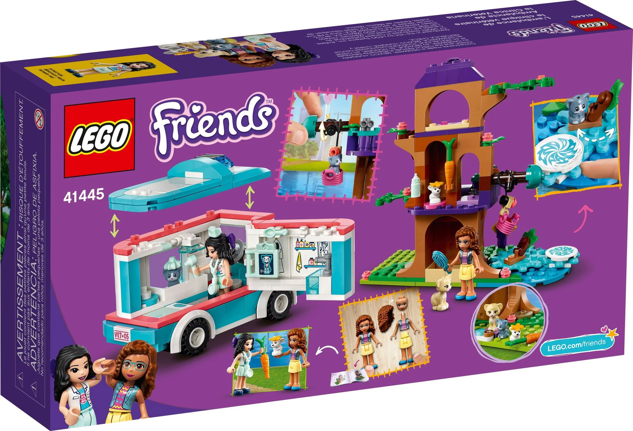 Good friend: Pet clinic ambulance 乐高 LEGO 41445 image 6