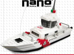 Rescue speedboat.
