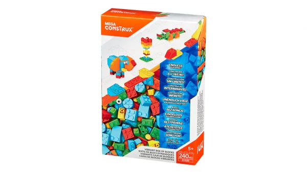 Vibrant Box of BlocksTM [240 pcs] 美家宝/美高 MegaBloks DYG89