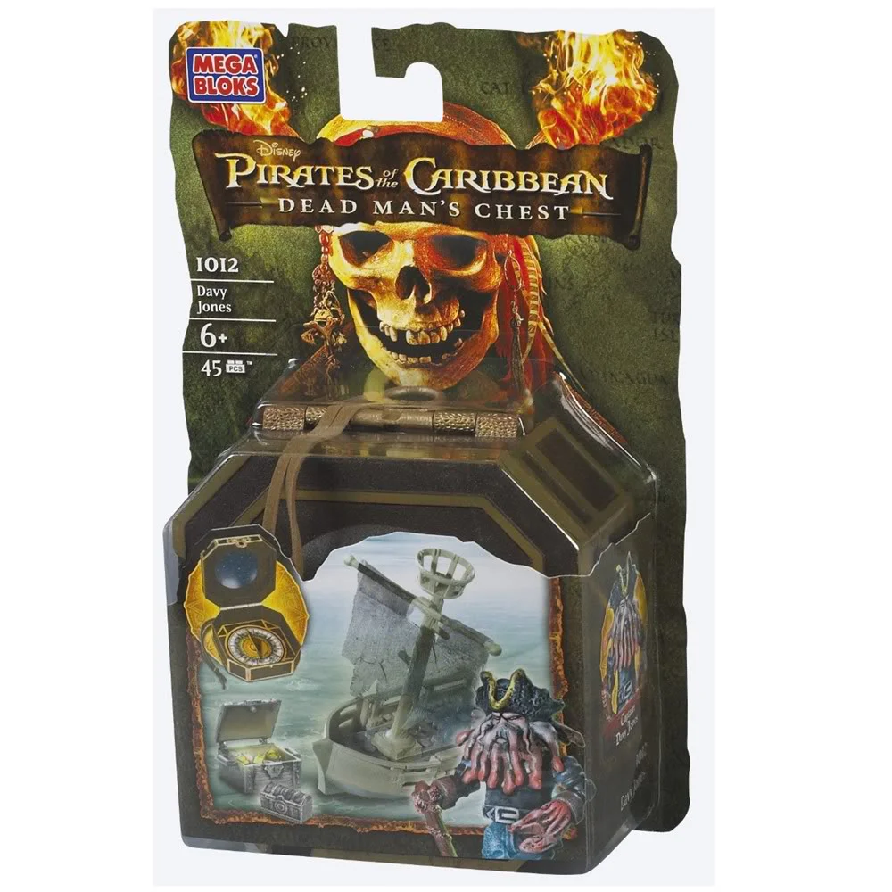 Pirates of the Caribbean: Captain Jack Sparrow 美家宝/美高 MegaBloks 1012