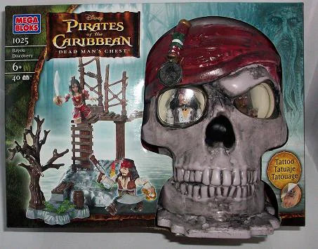 Caribbean Pirates: Discoveries at the mouth 美家宝/美高 MegaBloks 1025