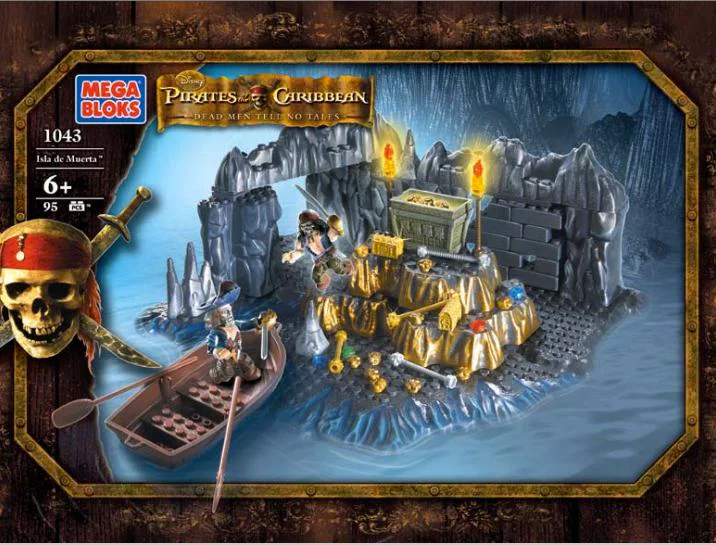 Caribbean Pirates: Island of Death 美家宝/美高 MegaBloks 1043