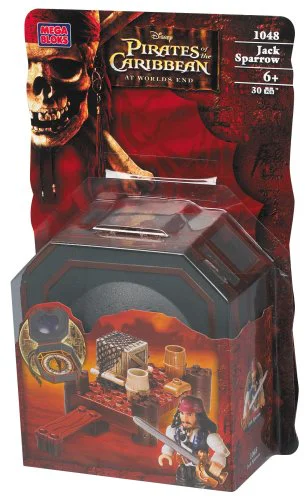 Pirates of the Caribbean: Jack Sparrow 美家宝/美高 MegaBloks 1048