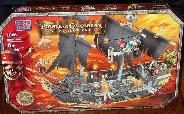 Caribbean Pirates: Black Pearl 美家宝/美高 MegaBloks 1066