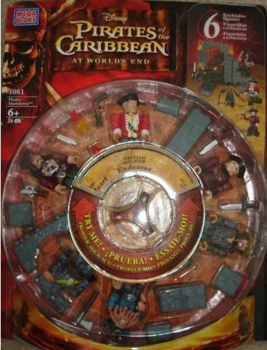 Caribbean Pirates: Pirate versus Pirates 美家宝/美高 MegaBloks 1081