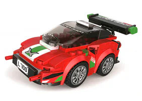 Jiǎo dàn chē: Huǒ lián suí huǐ zhě Fā lā lì 488 GT3

English translation:
Ferris wheel destroyer Ferrari 488 GT3 MOC-36620