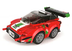 Jiǎo dàn chē: Huǒ lián suí huǐ zhě Fā lā lì 488 GT3

English translation:
Ferris wheel destroyer Ferrari 488 GT3