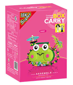 Animal Backpacks 4 styles: Christmas Deer, Bunny, Summer Frog, Camel 雷尔娱乐 70007-3 image 4