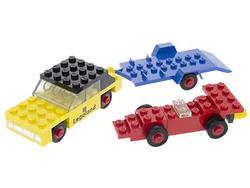 Cars with trailers and racing cars