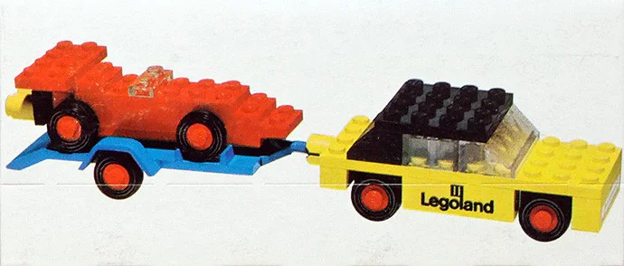 Cars with trailers and racing cars 乐高 LEGO 650 image 1