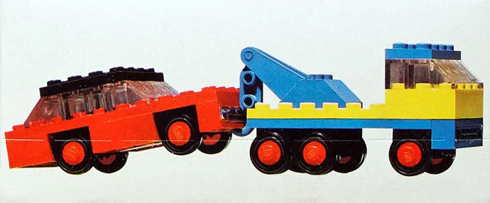 Towing rescue vehicle. 乐高 LEGO 651 image 1
