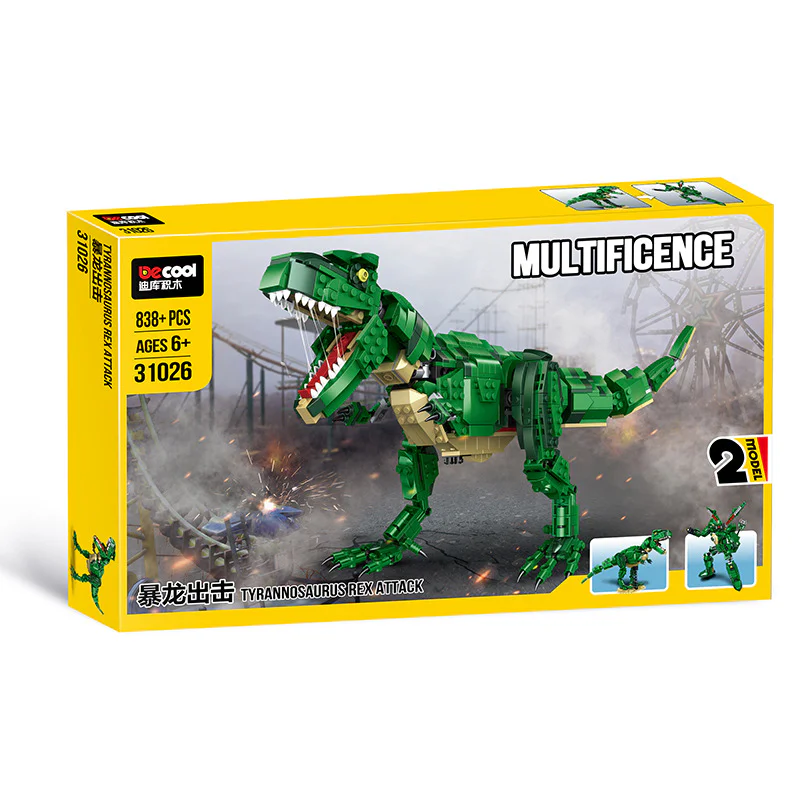 Multificence: Monster Dragon Strikes Back 迪库 DECOOL/酷小砖 BrickCool 31026 image 1