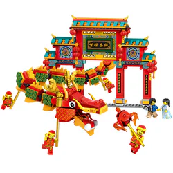 Spring Dragon Dance at New Year's.