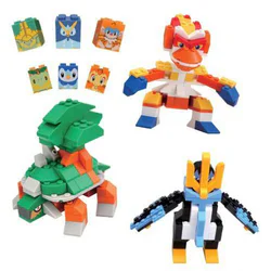 Pokémon: Squirtle, Charmander, and King Napoleon.
