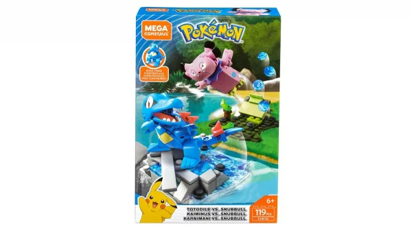 Pikachu: Chikorita vs Bayleef 美家宝/美高 MegaBloks FVK70