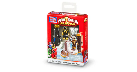 Dinosaurs: Golden Warrior Heroes Pack 美家宝/美高 MegaBloks 5742