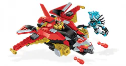 Dinosaur War Team: Red Warrior vs. Vrak
