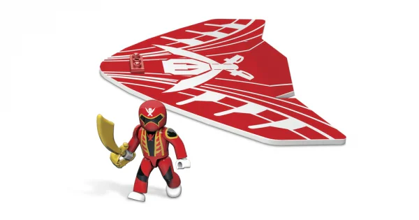 Dino Warriors: Red-clad Warrior Glider Squadron 美家宝/美高 MegaBloks 5618