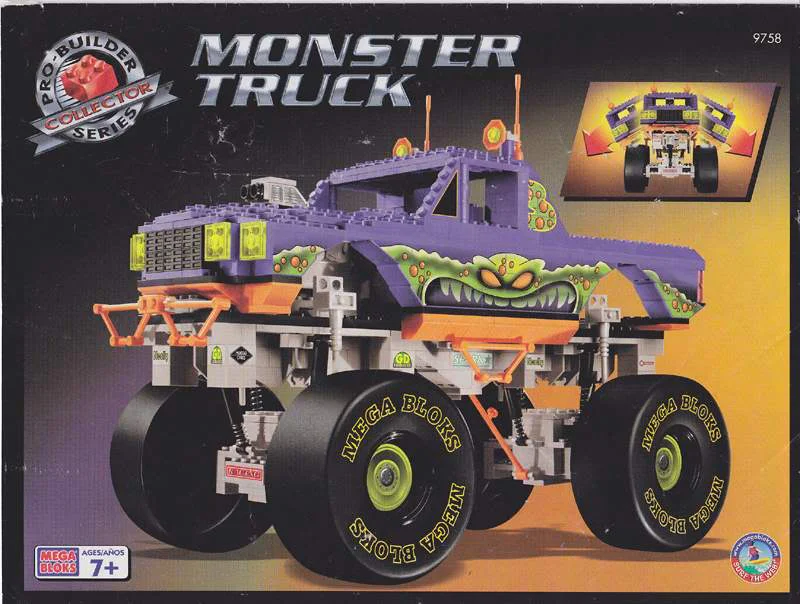 Monster truck 美家宝/美高 MegaBloks 9758