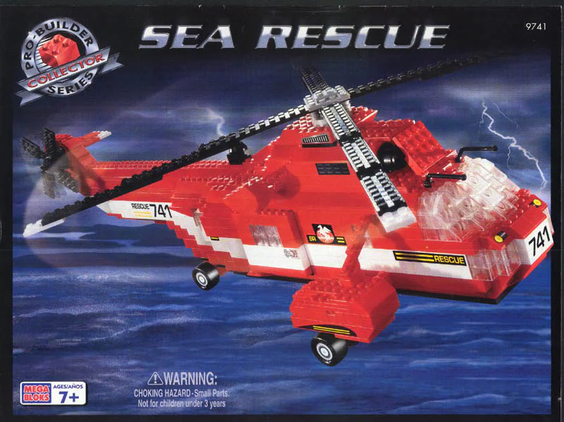 Rescue at sea 美家宝/美高 MegaBloks 9741