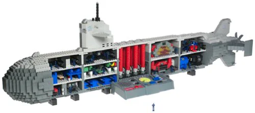 Sea Wolf Submarine 美家宝/美高 MegaBloks 9775