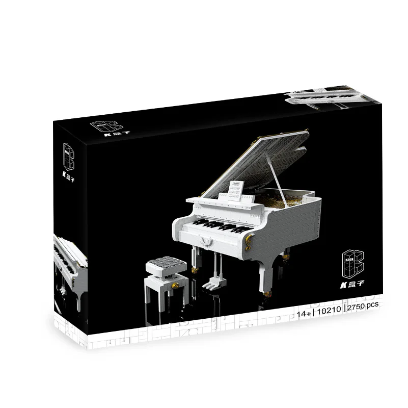 White piano K盒子/棱锐模型 10210