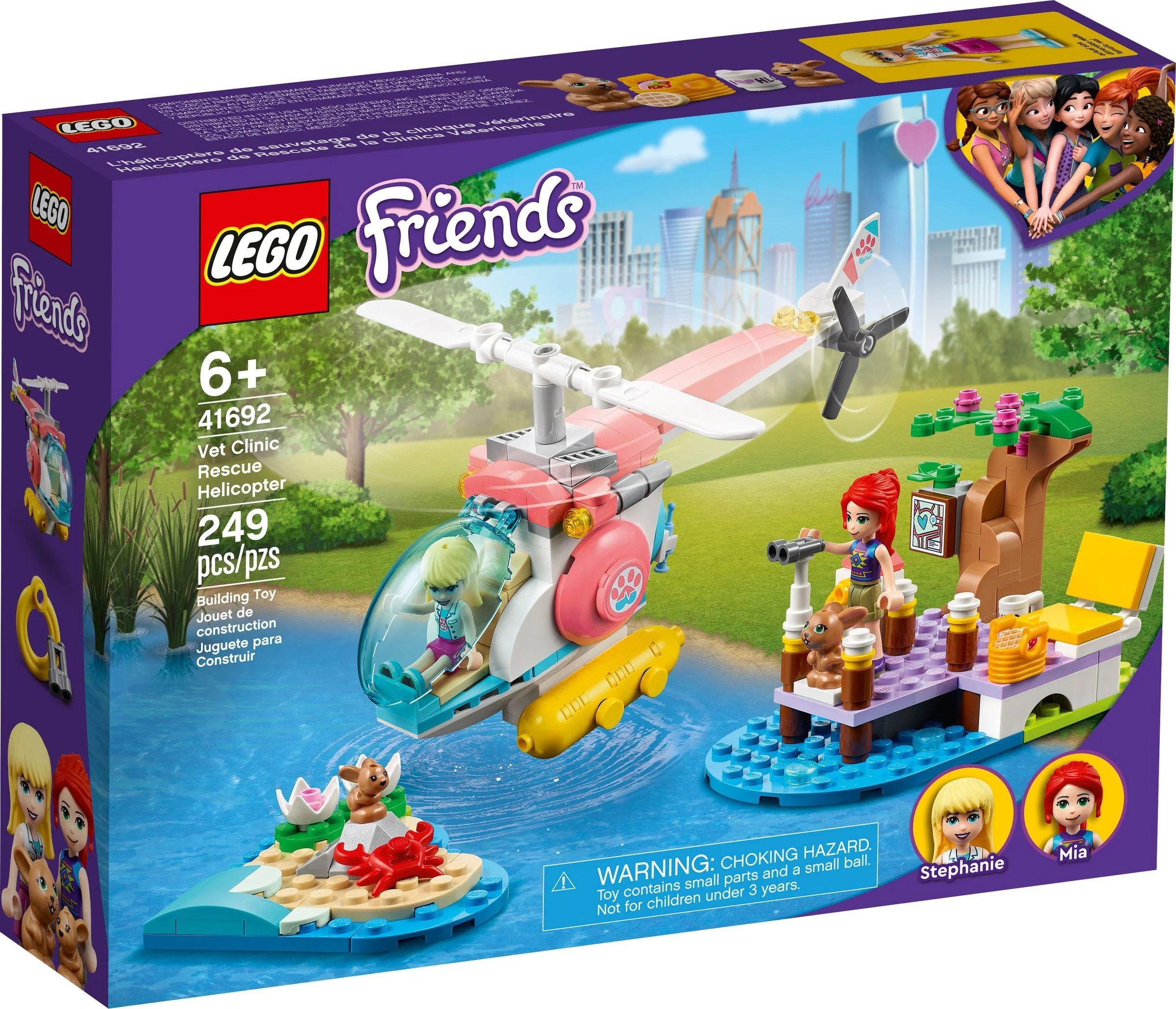 Good friend: Pet Clinic Rescue Helicopter 60115 image 3