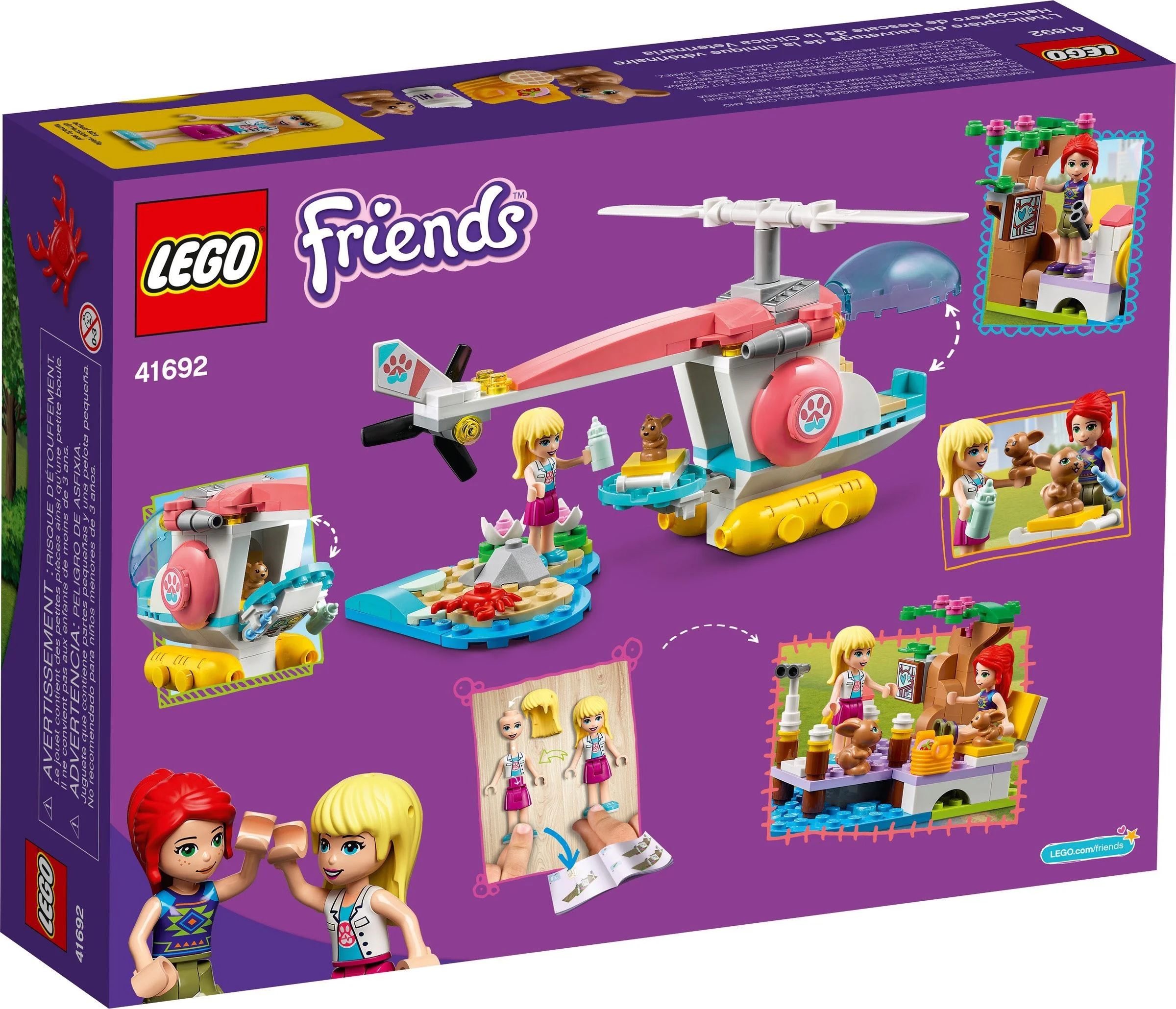 Good friend: Pet Clinic Rescue Helicopter 60115 image 5