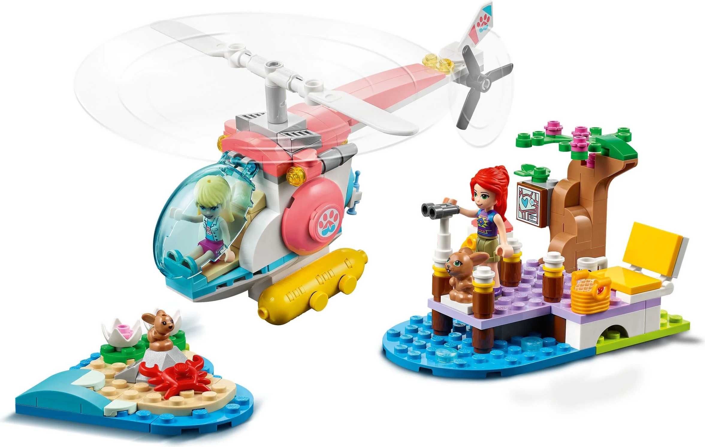 Good friend: Pet Clinic Rescue Helicopter 60115 image 8