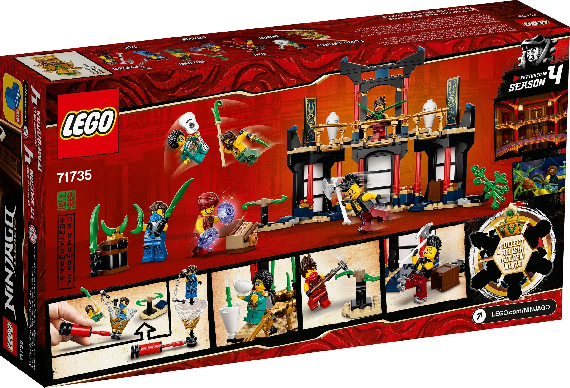 Elemental Ring Tournament 乐高 LEGO 71735 image 2